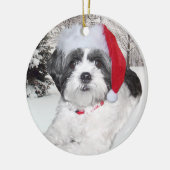 Kerstsjiih Tzu Ornament (Links)