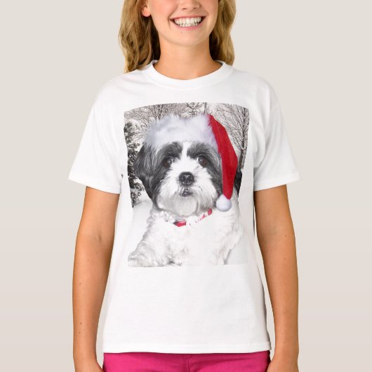 Kerstsjiih Tzu T-shirt (Voorkant)