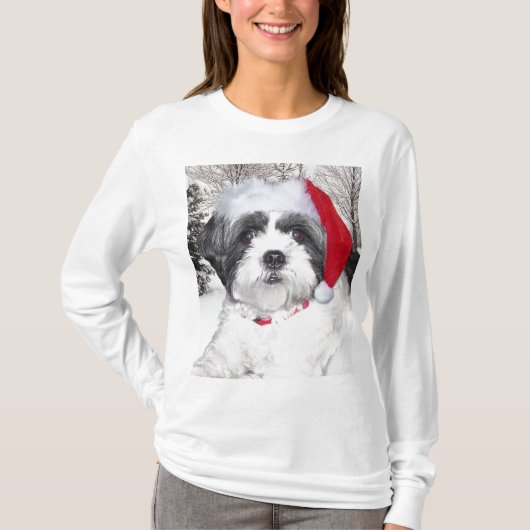 Kerstsjiih Tzu T-shirt (Voorkant)