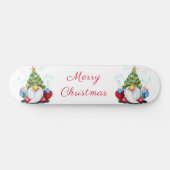 kerstskateboardgom met cadeau persoonlijk skateboard (Horizontaal)