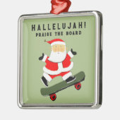 Kerstskaten Metalen Ornament (Links)