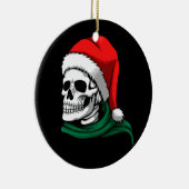 Kerstskelet Keramisch Ornament (Rechts)