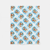 Kerstsla Fleece Deken (Voorkant)