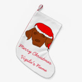 Kerstsla Kleine Kerstsok (Voorkant (Hangend))