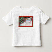 Kerstslaapkinderen en een gedicht kinder shirts (Voorkant)