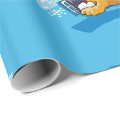 Kerstslaappapier voor puppy Dog Wrapping Paper Cadeaupapier (Rol Hoek)