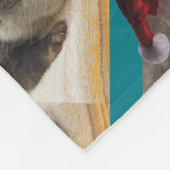 Kerstslaapstand Otter Fleece Deken (Hoek)