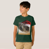 Kerstslaapstand Otter T-shirt (Voorkant volledig)