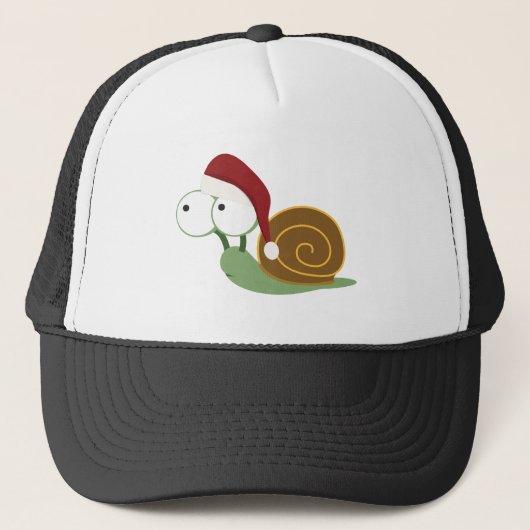 Kerstslak Trucker Pet (Voorkant)