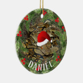 Kerstslang Keramisch Ornament (Rechts)