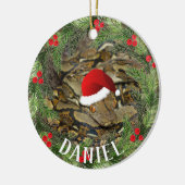 Kerstslang Keramisch Ornament (Links)