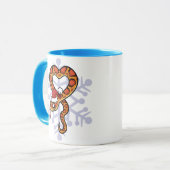 Kerstslang Mok (Voorkant links)