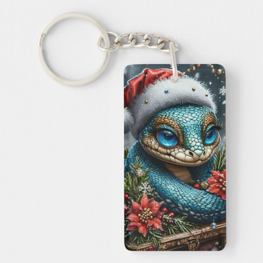 kerstslang sleutelhanger (Voorkant)