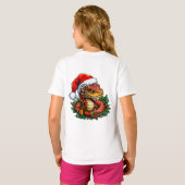 Kerstslang T-shirt (Achterkant volledig)