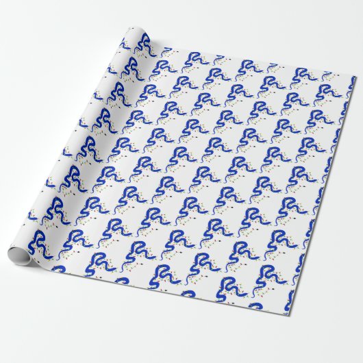 Kerstslangen Inpakpapier (Uitgerold)