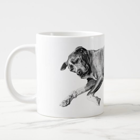 Kerstslap, Pit Mix Vrede Grote Koffiekop (Links)