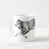 Kerstslap, Pit Mix Vrede Koffiemok (Voorkant links)