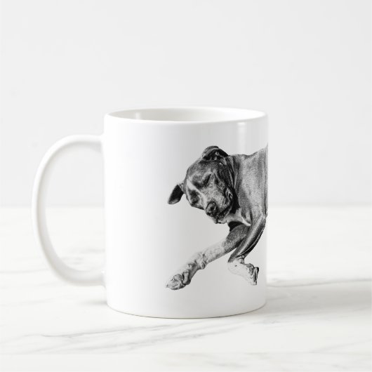 Kerstslap, Pit Mix Vrede Koffiemok (Links)