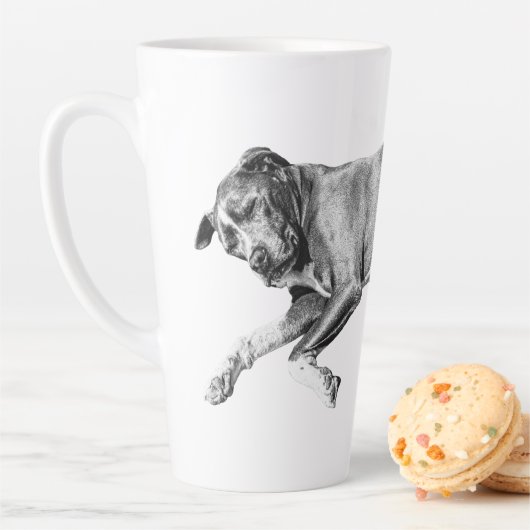 Kerstslap, Pit Mix Vrede Latte Mok (In situ)