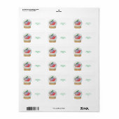 kerstslee etiket (Full Sheet)