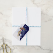 Kerstslee Gift Tags Cadeaulabel (Met Touw)