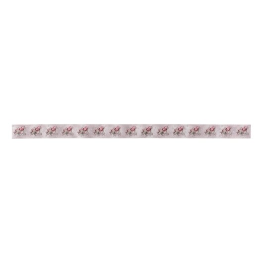 Kerstslee met cadeaus satijn lint (Voorkant)