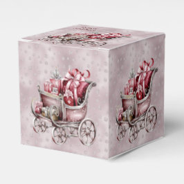 Kerstslee met cadeaus Vakantie gunstbox Bedankdoosjes