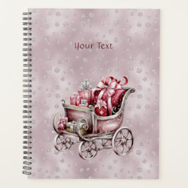 Kerstslee met cadeaus Vakantieplanner Planner