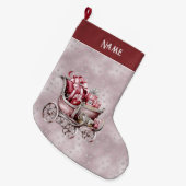 Kerstslee met cadeautjes Vakantie Stocking Grote Kerstsok (Voorkant (Hangend))