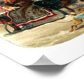 "Kerstslee" Poster (Hoek)