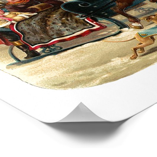 "Kerstslee" Poster (Hoek)