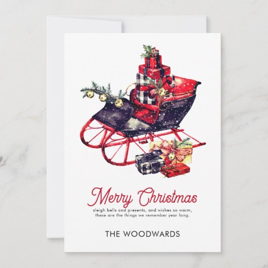 Kerstslee Vrolijk Kerstfeest (Voorkant)