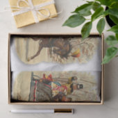 Kerstsleighrit Victoriaanse Jingle Bells Tissuepapier (Geschenk)