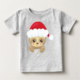 Kerstsleuf, Cute Sloth, Santa Hat, Kerstmis