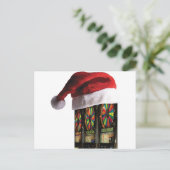 Kerstsleuf Feestdagenkaart (Staand voorkant)