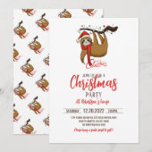 Kerstsleuf op boomtak kaart (Voorkant / Achterkant)