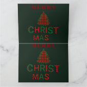 kerstSleutelhanger Kaart (Binnen)