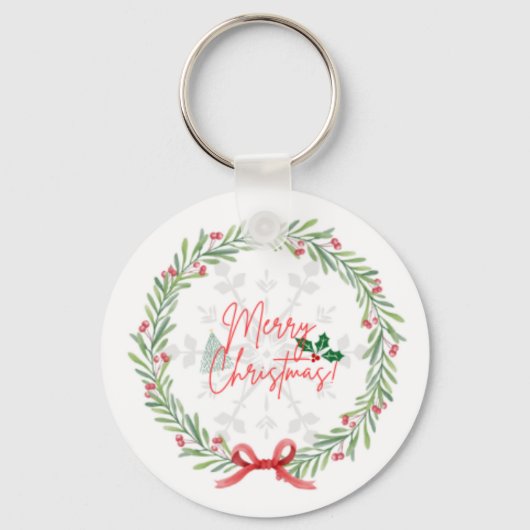 kerstSleutelhanger Sleutelhanger (Voorkant)