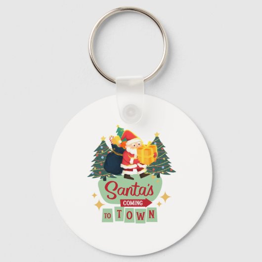 Kerstsleutelhanger Sleutelhanger (Voorkant)