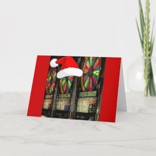 Kerstsleuven in Las Vegas Feestdagen Kaart