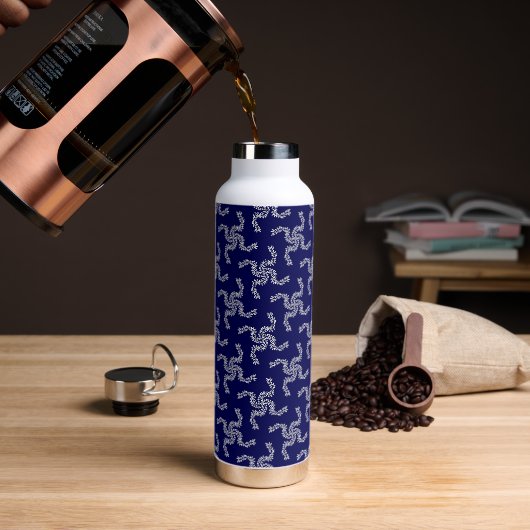 Kerstslinger Blauw, Kerst Decoratie, Kerstmis Waterfles (Koffie)