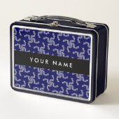 Kerstslinger, Blauw, Uw naam, Personaliseer (Voorkant)