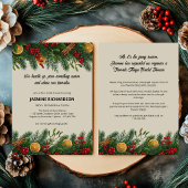 Kerstslinger Favoriete Dingen Bruidsdouche Kaart