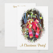 KERSTSLINGER FEESTDAGENKAART (Voorkant / Achterkant)