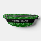 Kerstslinger, Groen, Uw naam, Personaliseer Heuptasje (Liggend)