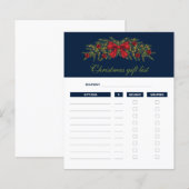 Kerstslinger - Kerstcadeau Lijst Plannen (Voorkant / Achterkant)