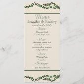 Kerstslinger Menu (Voorkant)