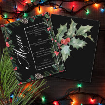 Kerstslinger met Hulst Kerstmenu