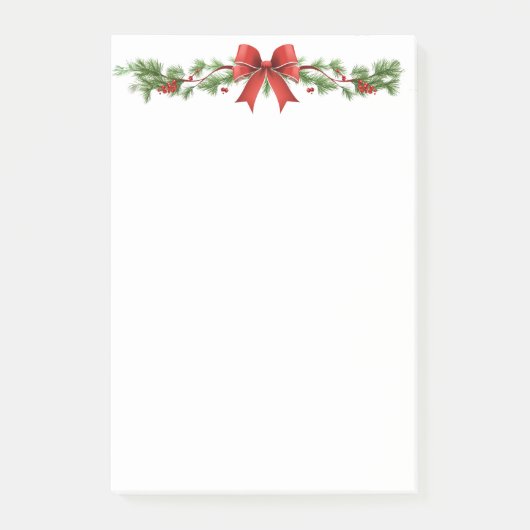 Kerstslinger Post-it® Notes (Voorkant)