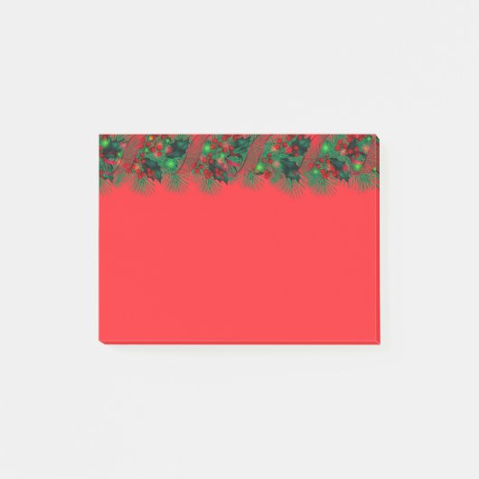 Kerstslinger post-it® notes (Voorkant)